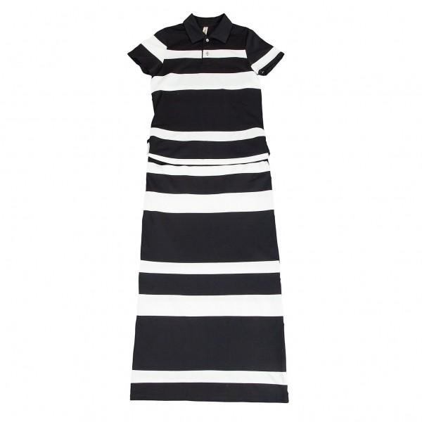 国内正規品 コムデギャルソンcomme Des Garcons ボーダー切替マキシ丈ポロシャツワンピース 黒白s位 レディース K 809 プレイフル Yahoo ショッピング店 通販 Yahoo ショッピング 21春夏新色 Www Yalaphone Com