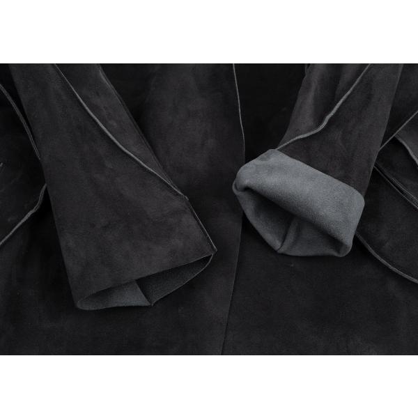 ISSEY MIYAKE イッセイミヤケISSEY 人工皮革スウェード調カーブ ISSEY MIYAKE イッセイミヤケISSEY 人工皮革スウェード調カーブ