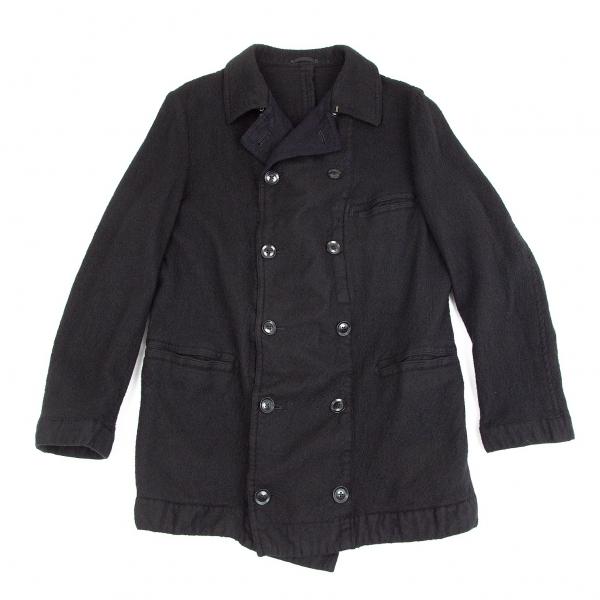 Pコート ワイズフォーメンY's for men ウール縮絨ピーコート 黒3 ...