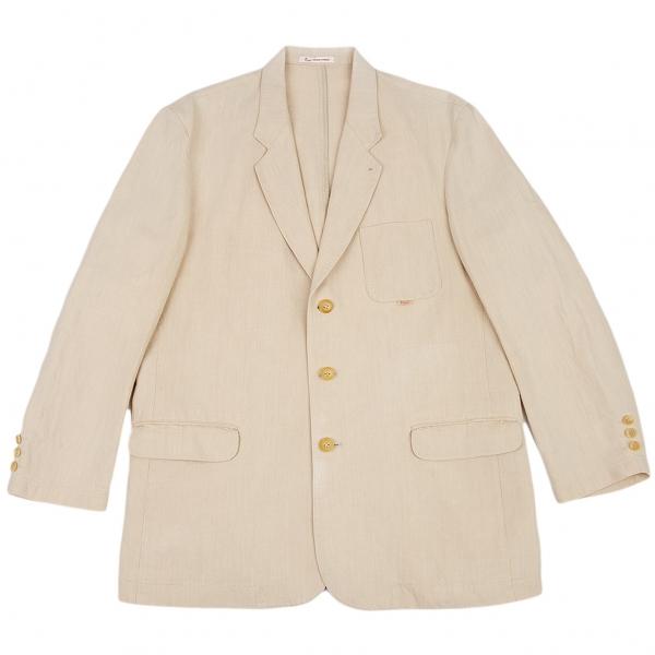 訳ありセール格安 パパスpapas リネンテーラードジャケット ベージュm メンズ 国内最安値 Mail Alrayan University Edu Ye