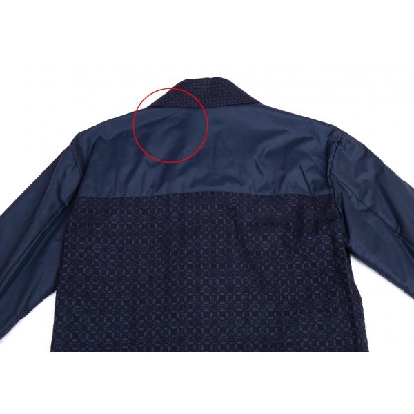 ISSEY MIYAKE イッセイミヤケハートISSEY HaaT 刺し子切替ポリ ISSEY MIYAKE イッセイミヤケハートISSEY HaaT 刺し子切替ポリ