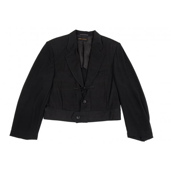 コムデギャルソンCOMME des GARCONS 二種ボタンショート丈ジャケット 