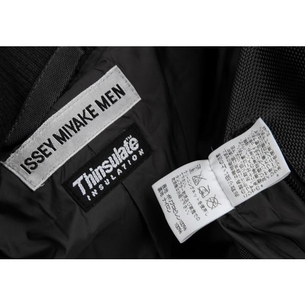 イッセイミヤケメンISSEY MIYAKE MEN Thinsulate 止水ジップマルチ 