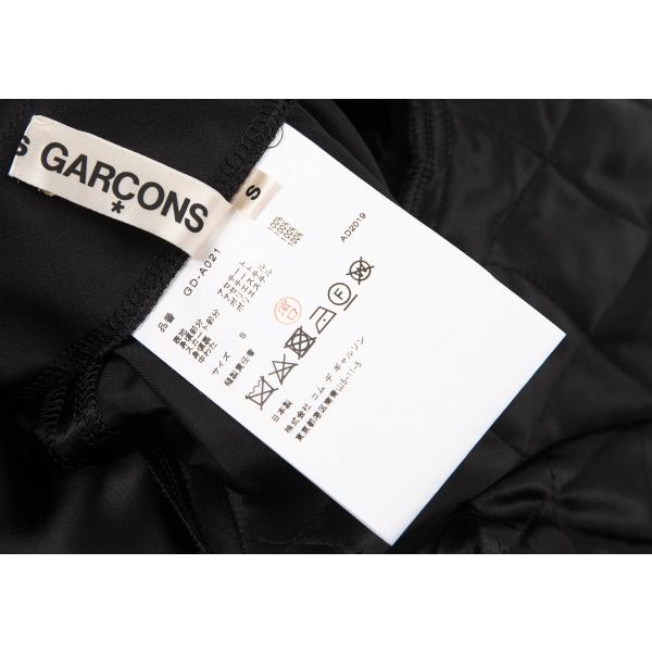 コムデギャルソンCOMME des GARCONS キルティングアームカバー