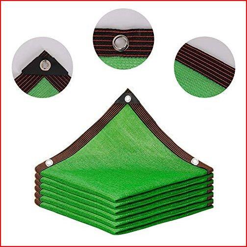 人気ショップが最安値挑戦 Green Sun Shade Sail Canopy With Grommets 85 Uv Block Sun Screen Shade Cloth Tarp For Garden Plants Patio Lawn 85g M2 Size 10 12m 最先端 Www Fedelatina Org