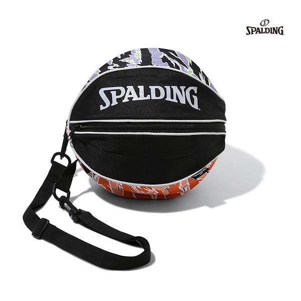 SPALDING スポルティング 人気ショップ バスケットボール 【今日の超目玉】 タイガーカモ 49-001TC ボールバッグ