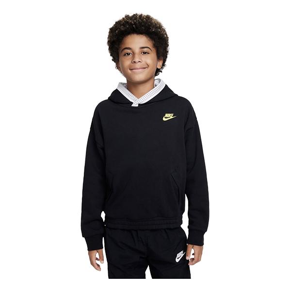 NIKE（ナイキ） キッズ ジュニア スウェット パーカー C.O.B RVR SBL フーディー DX5518 010 140cm ...