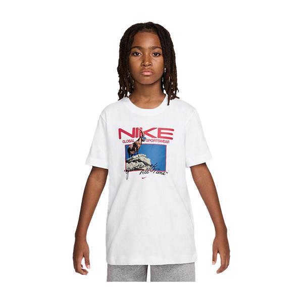 NIKE（ナイキ） キッズ ジュニア Tシャツ フォト ゴート GOAT コットン