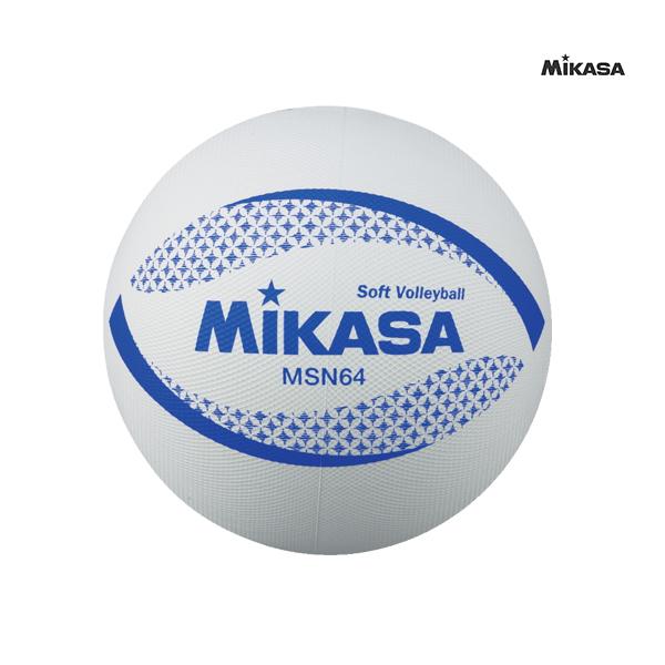 ミカサ MIKASA 小学生用ソフトバレーボール ホワイト MSN64-W｜playingassist