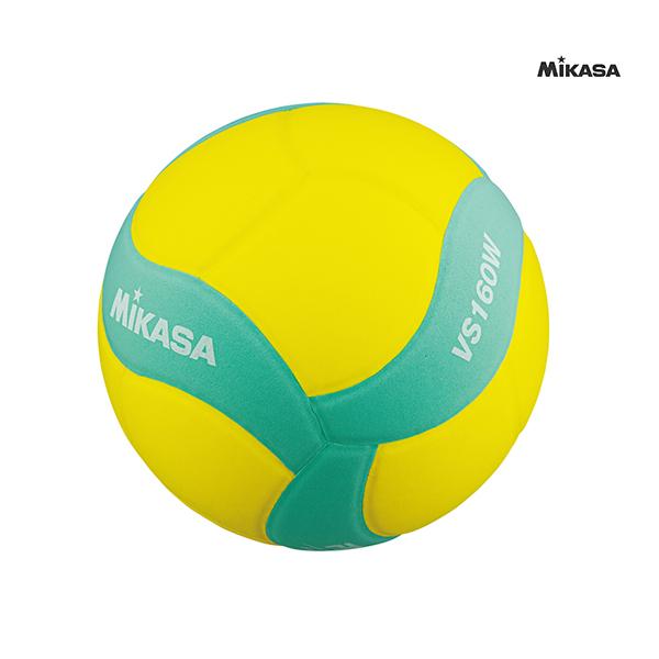 ミカサ MIKASA レッスンバレー 4号バレーボール イエロー×グリーン VS160W-Y-G