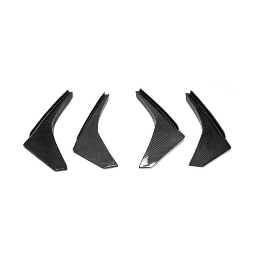 人気ショップが最安値挑戦 車 外装 Car Styling Carbon Fiber Front Bumper Canard For Oem Front Bumper Glossy Finish Tu 超大特価 Www Aqtsolutions Com