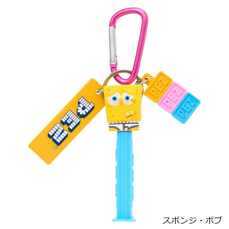 SpongeBob SquarePants スポンジ・ボブ PEZ ペッツ カラビナキーリング