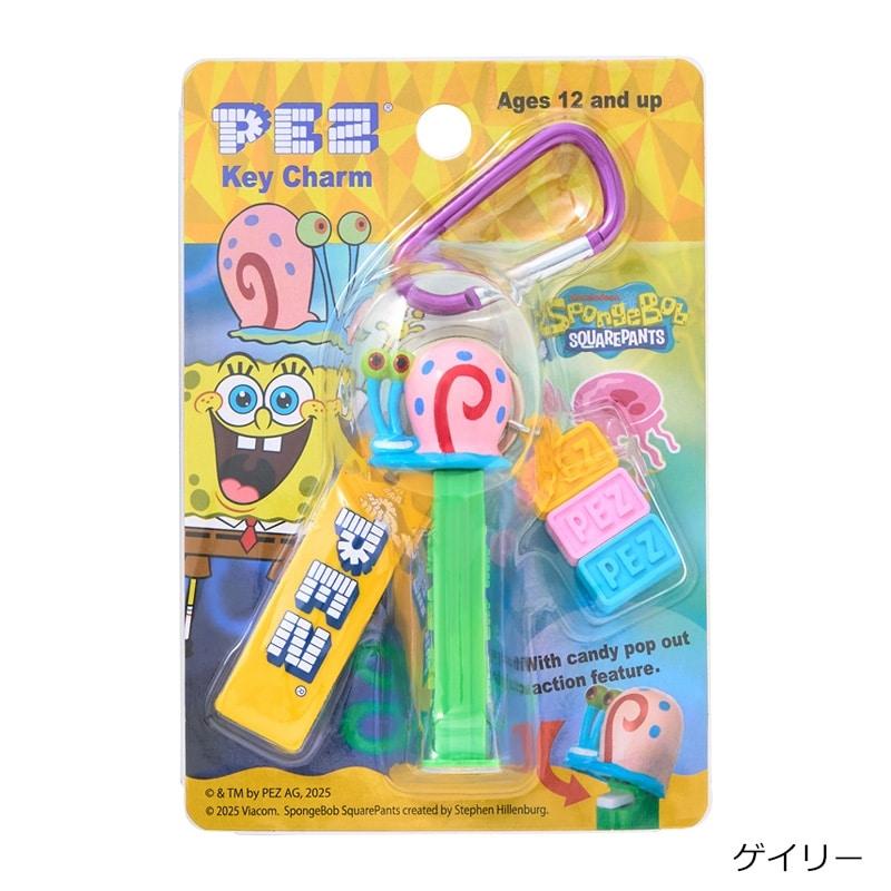 SpongeBob SquarePants スポンジ・ボブ PEZ ペッツ カラビナキーリング