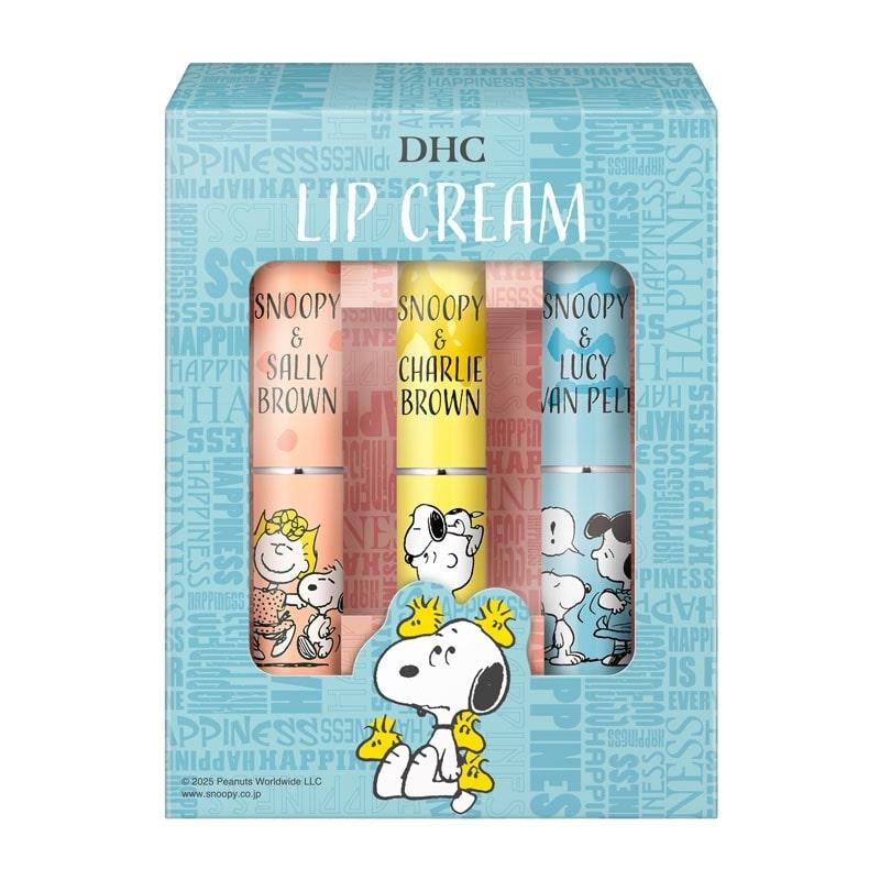 SNOOPY（スヌーピー） DHC 薬用リップクリームスヌーピー PEANUTS 3本