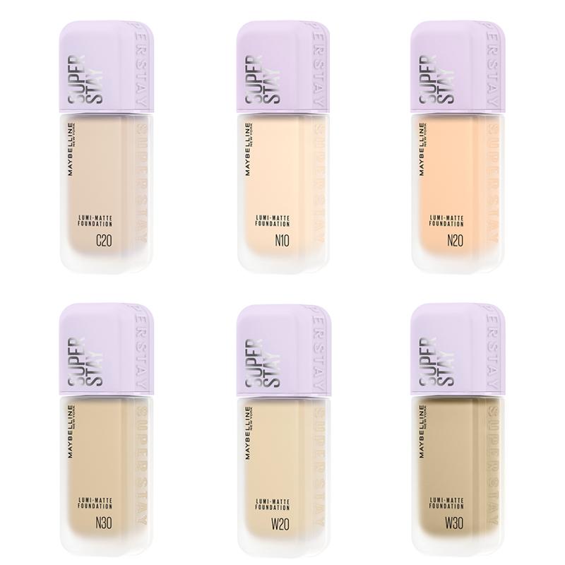 新品6本セット　メイベリン SPステイ　ルミマット　リキッド　ファンデーション 楽天市場】ファンデーション 【メイベリン 公式】 SPステイ ルミマット