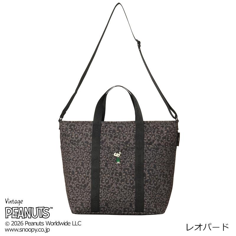 SOLEIL ソレイユ スヌーピー PEANUTS トートバッグ Lサイズ : PLAZA