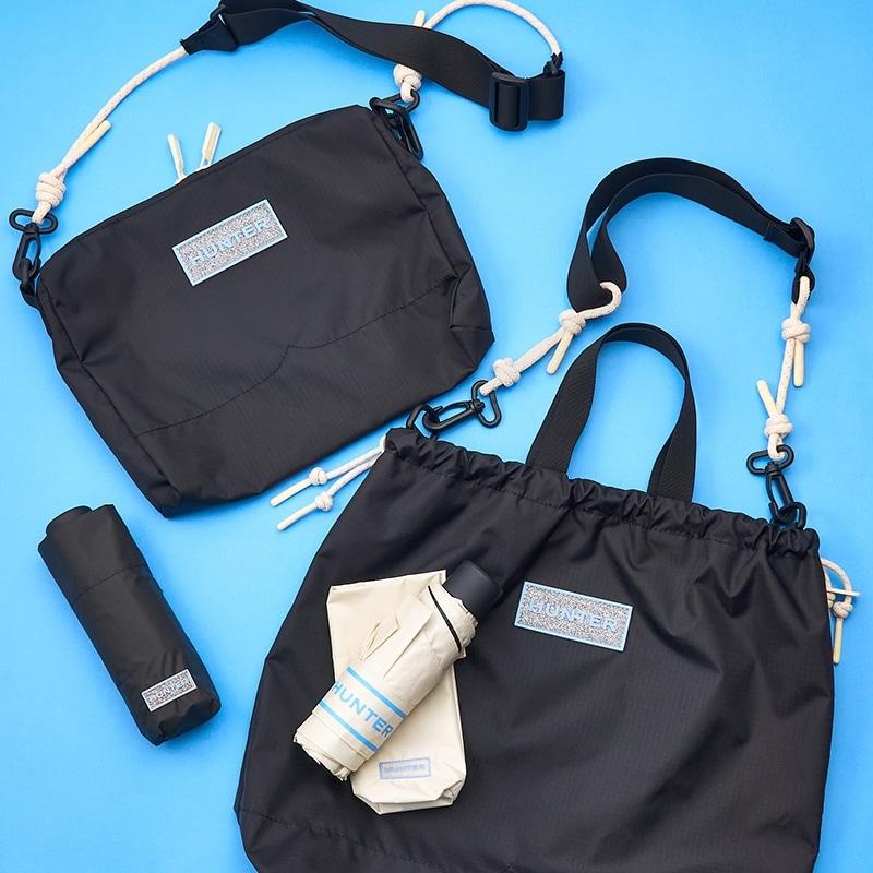 HUNTER トートバッグ 2way ポーチ付き HUNTER（ハンター） 2WAY トートバッグ : PLAZA オンラインYahoo