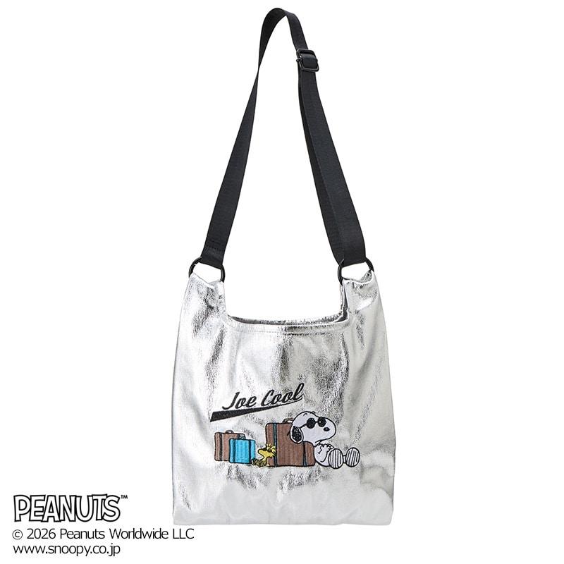 SNOOPY（スヌーピー） PEANUTS ROOTOTE ルートート メタリックバッグ 