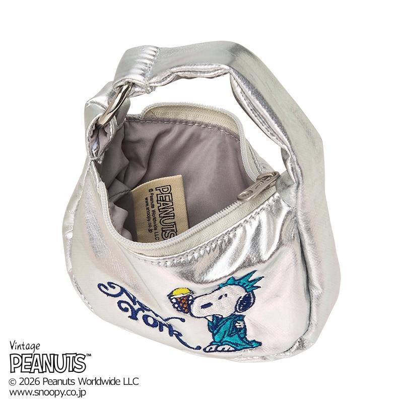 スヌーピー PEANUTS ROOTOTE ルートート ミニバッグポーチ : PLAZA