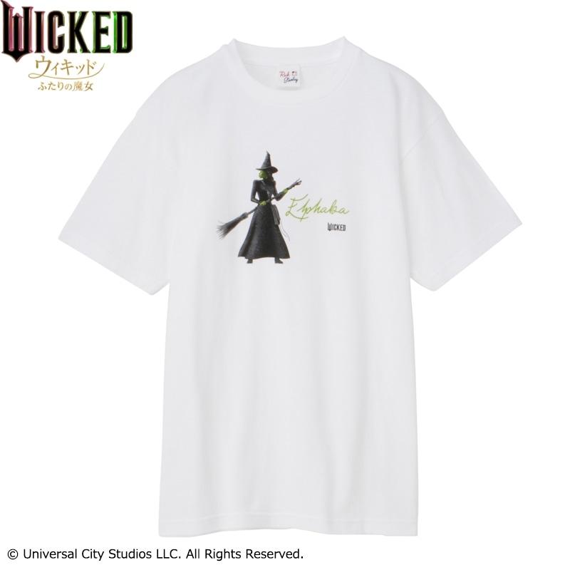 【劇場販売】ウィキッド「ふたりの魔女」エルファバＴシャツ L 新品 匿名配送 WICKED / ウィキッド Tシャツ エルファバ : PLAZA オンライン