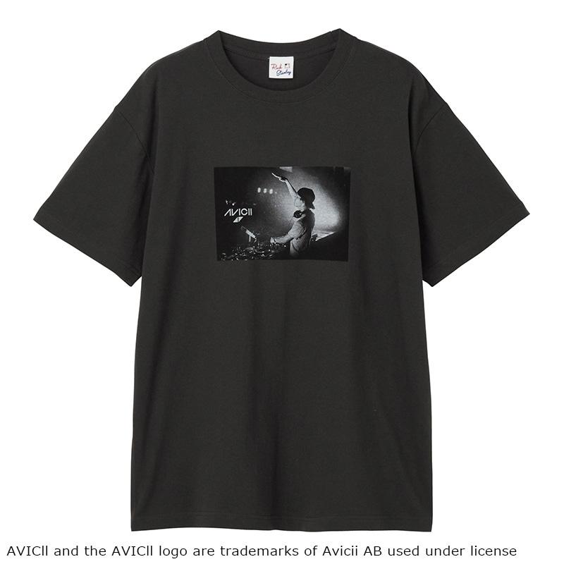 Avicii / アヴィーチー Tシャツ ブラック (ワイド) : PLAZA オンライン
