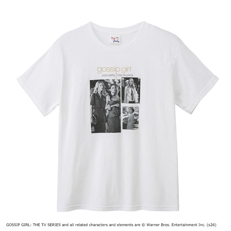 GOSSIP GIRL / ゴシップガール Tシャツ ホワイト（ベーシック
