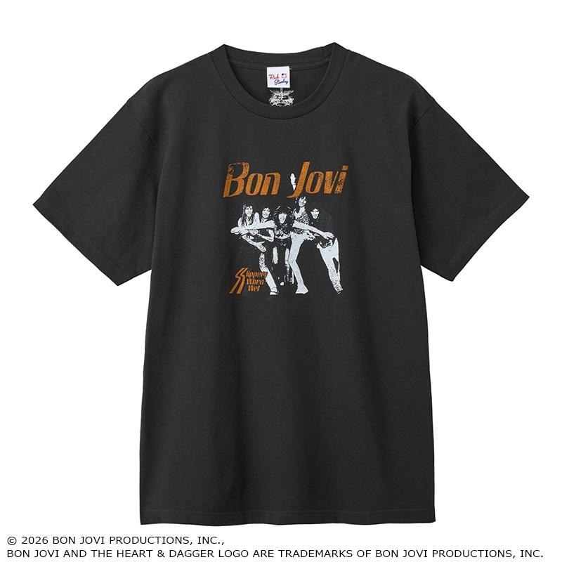 BON JOVI / ボン・ジョヴィ Tシャツ スミクロ (ワイド) : PLAZA
