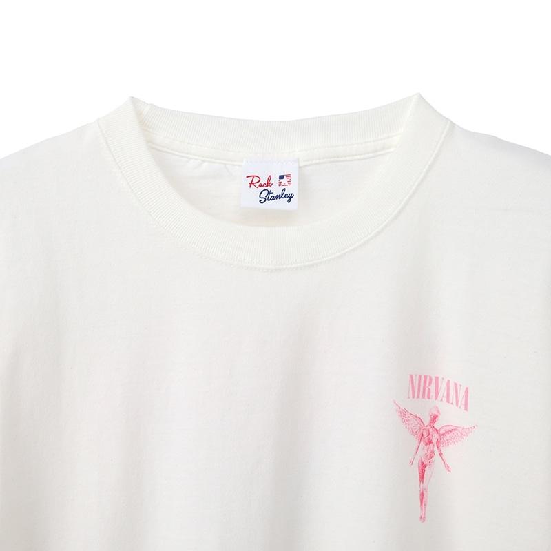 NIRVANA / ニルヴァーナ Tシャツ ホワイト (ワイド) : PLAZA
