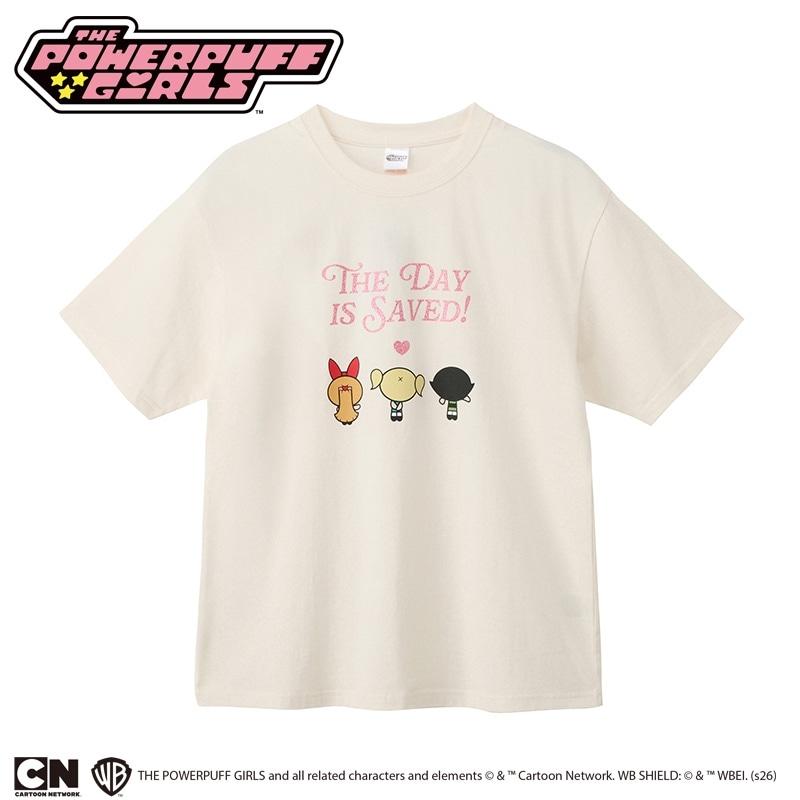 THE POWERPUFF GIRLS パワーパフ ガールズ / Tシャツ バニラホワイト