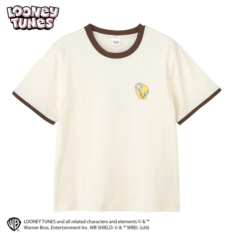 littlesunnybite Tシャツ ルーニーテューンズ ホワイト キャラクターTシャツ(ルーニーテューンズ) メンズ(M ホワイト