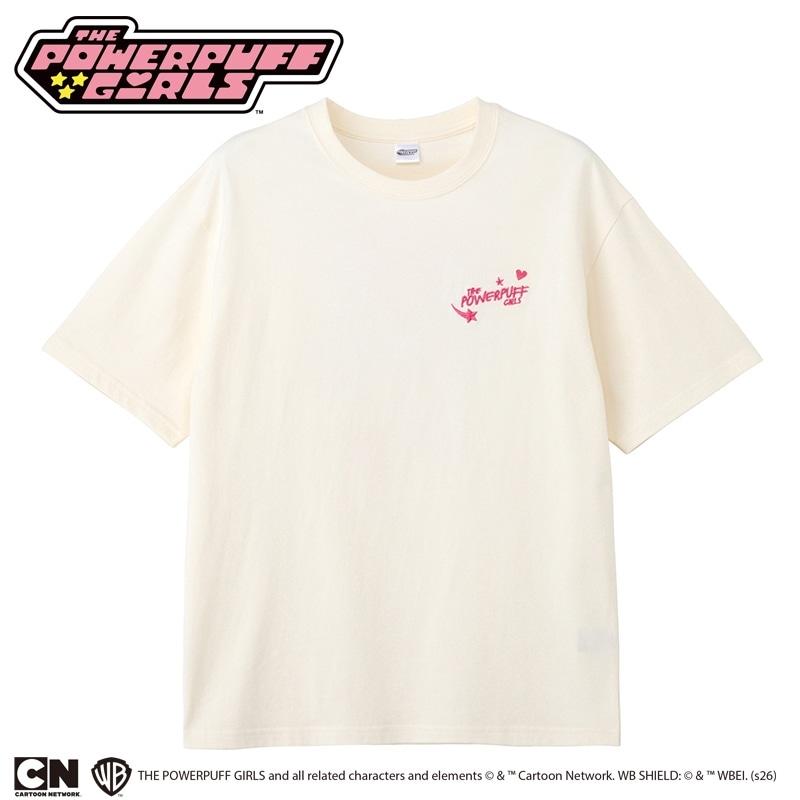 THE POWERPUFF GIRLS / パワーパフ ガールズ Tシャツ バニラホワイト