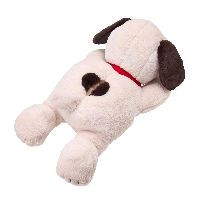 SNOOPY（スヌーピー） PEANUTS ぬいぐるみティッシュケース モカ