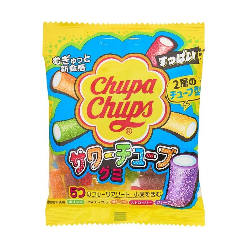 Chupa Chups やっと売ってるの見つけたー #サワーチューブグミ チュッパチャプス サワーチューブyamatoswag 菓子