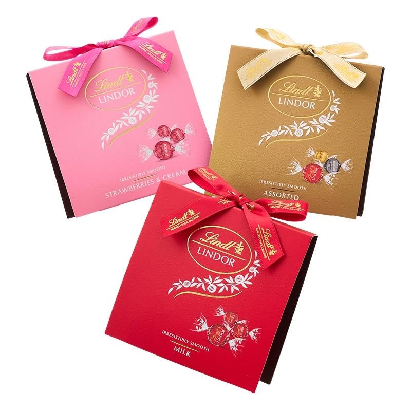 リンツ（Lindt） リンドール アソート ギフト 3個入り : PLAZA