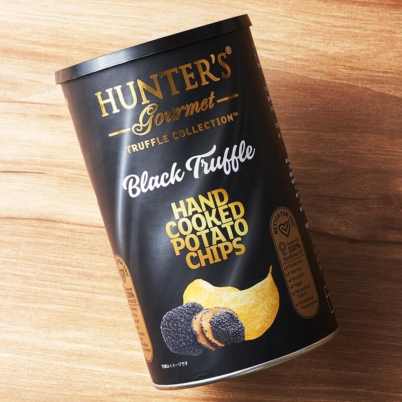 HUNTER ハンター ポテトチップス黒トリュフ風味 150g : PLAZA