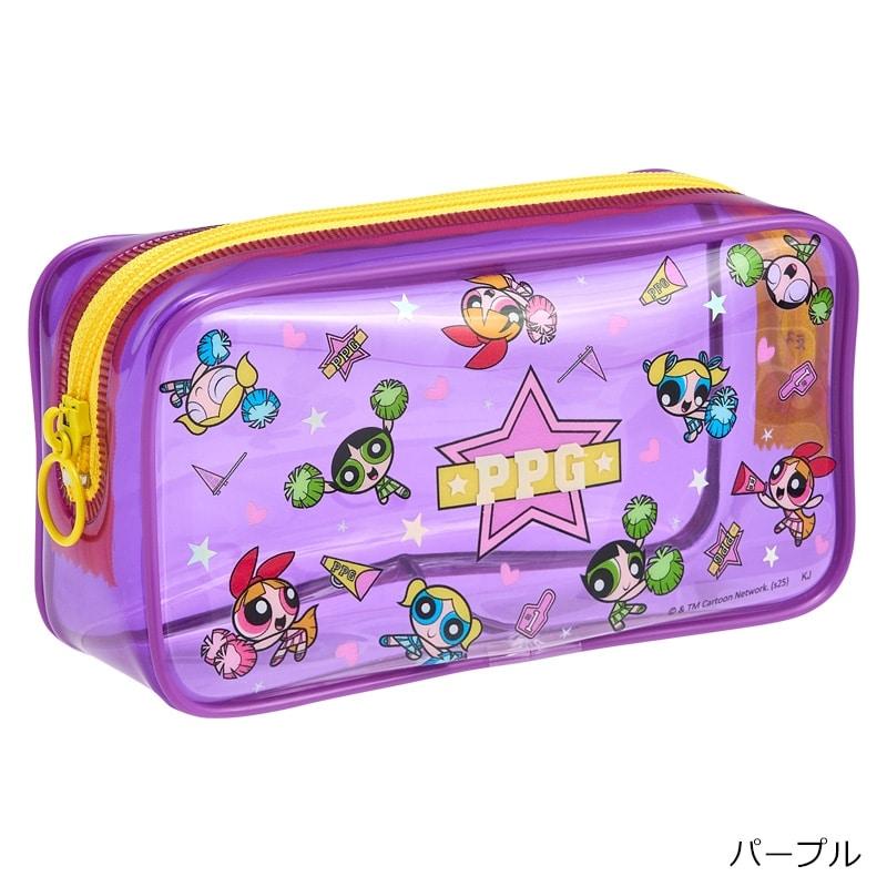 THE POWERPUFF GIRLS パワーパフ ガールズ クリアBOXペンポーチ