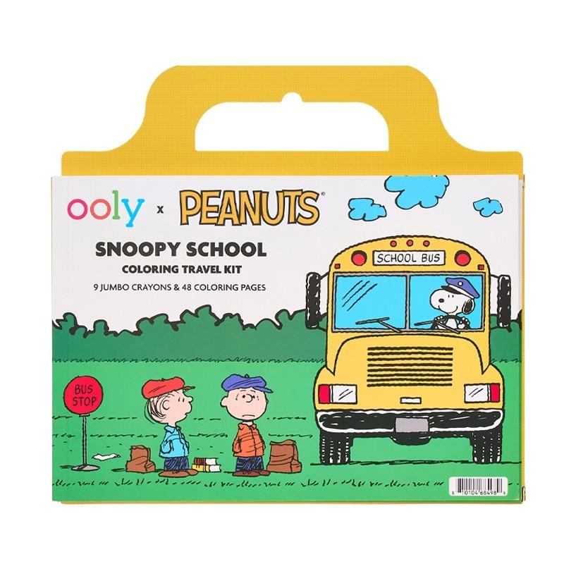 SNOOPY（スヌーピー） PEANUTS OOLY ウーリー ジャンボクレヨン＆ぬり