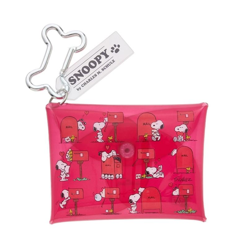 SNOOPY（スヌーピー） PEANUTS マルチケース レッド : PLAZA