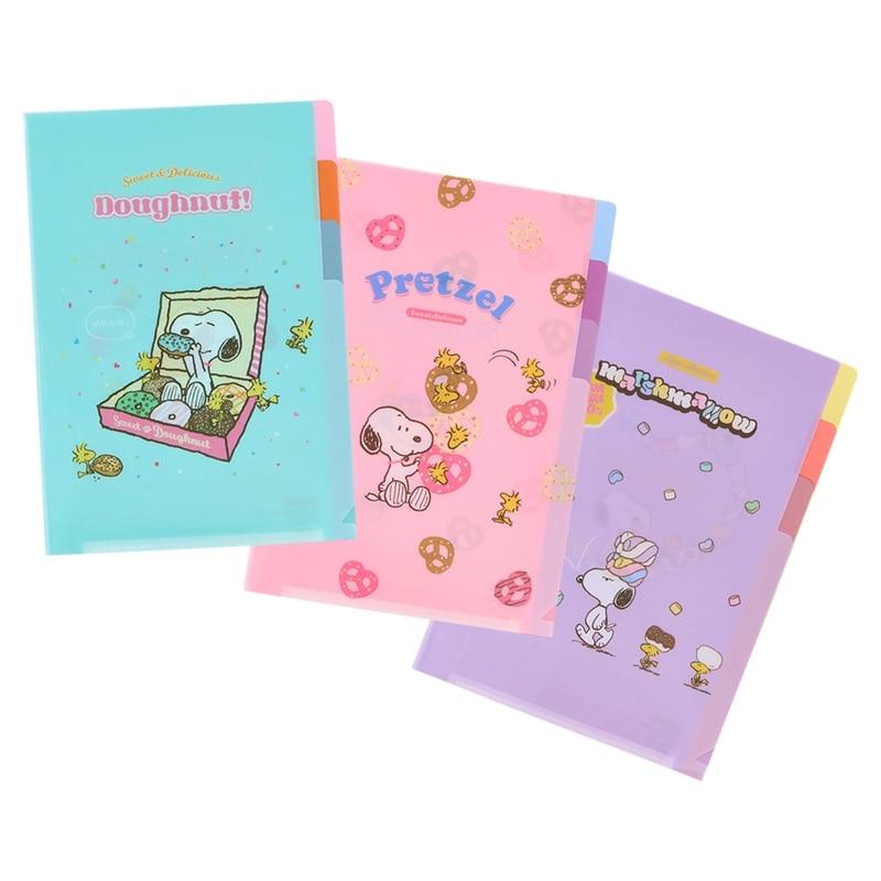 SNOOPY（スヌーピー） PEANUTS クリアホルダーA5 Sweet&Delicious