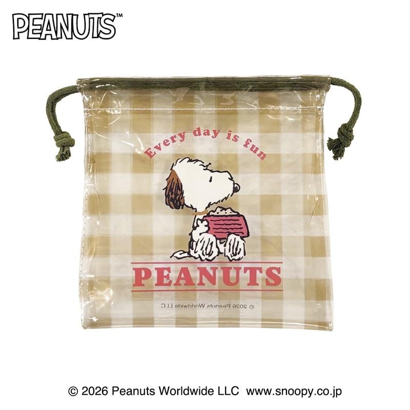 SNOOPY（スヌーピー） PEANUTS シークレットPVC巾着※アソートの為種類
