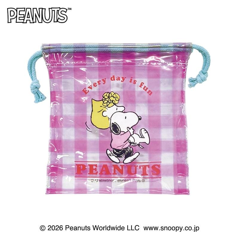 SNOOPY（スヌーピー） PEANUTS シークレットPVC巾着※アソートの為種類