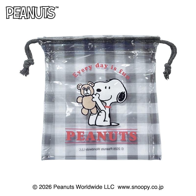 SNOOPY（スヌーピー） PEANUTS シークレットPVC巾着※アソートの為種類