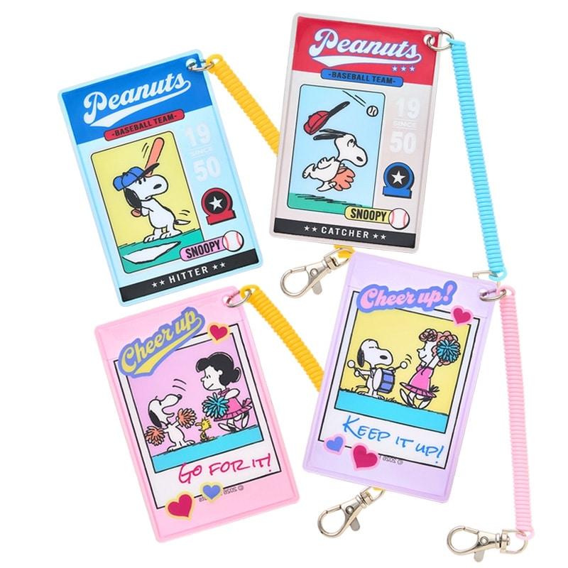 SNOOPY（スヌーピー） PEANUTS クリアパスケース : PLAZA オンライン