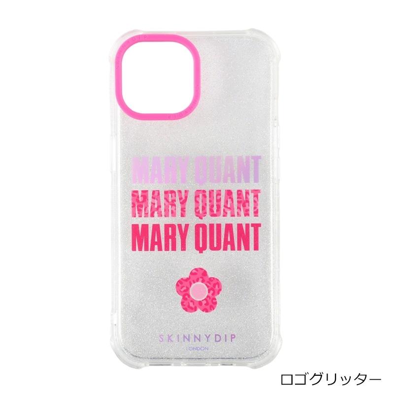 新品 マリークヮント スマホケースiPhone15 ケース ダスティピンク MARY QUANT（マリークヮント） SKINNYDIP スキニーディップ マリー