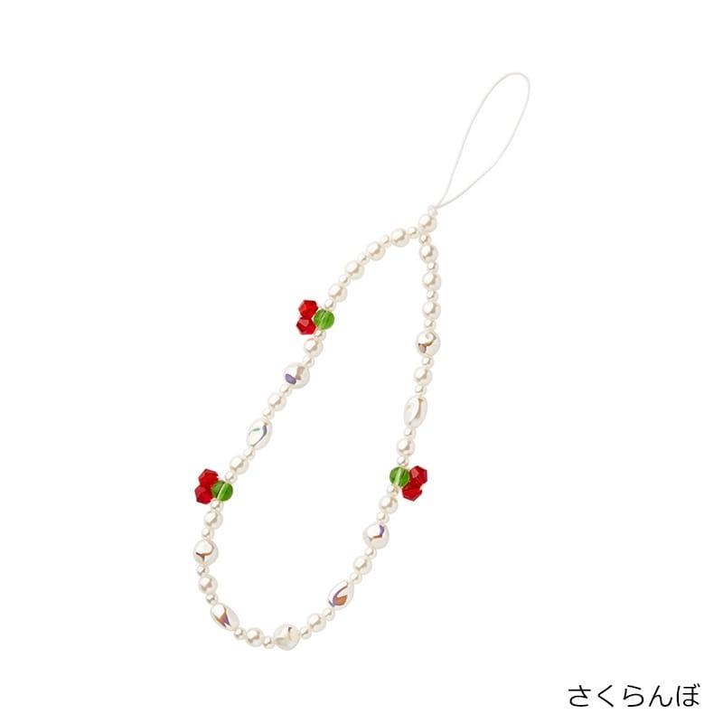 ビーズ完成品　ビーズストラップ tokitam ビーズストラップ : PLAZA オンラインYahoo!ショッピング店