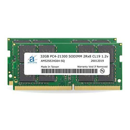 正規店の通販 Adamanta 64GB (2x32GB) メモリ アップグレード対応 2019