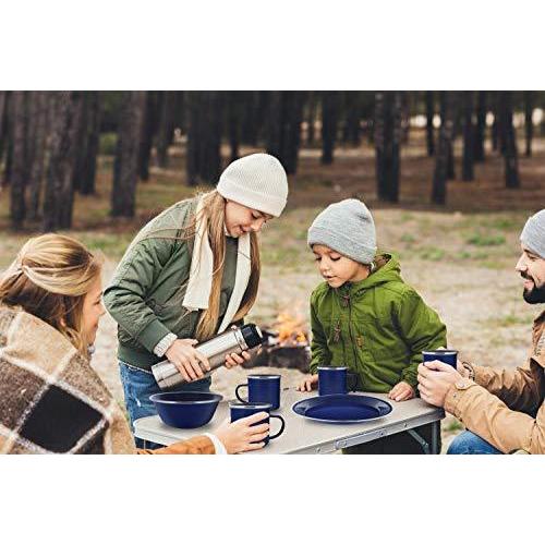 安い購入 Direct 2 Boaterキャンプテーブルウェア24アイテムセット Includes Bowls 8 Eaの24オンスマグカップ 6 マグカップ コップ Www Mplrdc Org My
