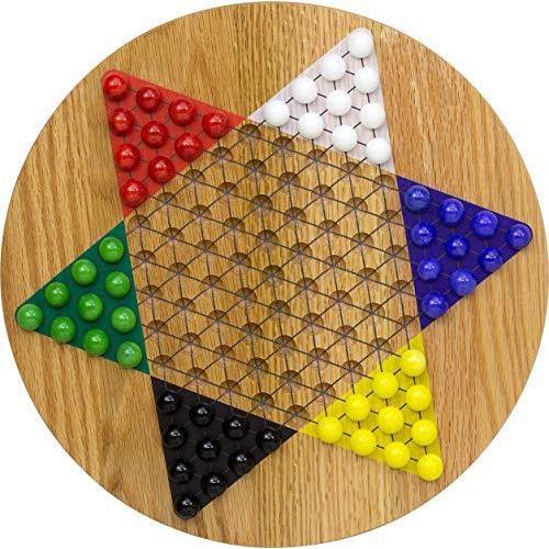 並行輸入品 プリントされたオークの中国チェッカー - アメリカ製。