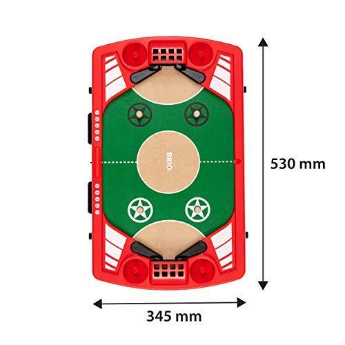 BRIO ( ブリオ ) ピンボールバトル 対戦式 ( 木のおもちゃ 知育玩具 ボードゲーム ) 34019 並行輸入品 BRIO