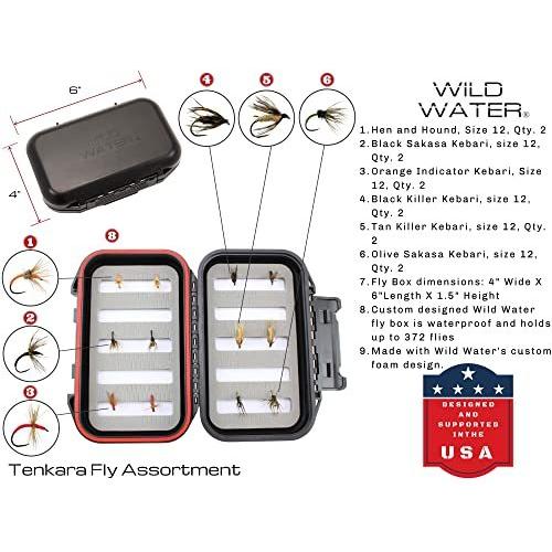 格安人気 Wild Water Fly Fishing 8フィート テンカラフライロッド コンプリートコンボスターターパッケージ テンカラフライ付き 並行輸入 Heirloomedblog Com